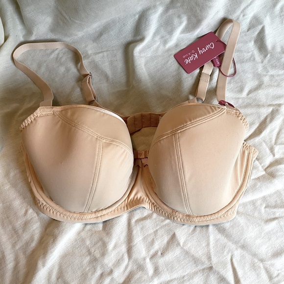 NWT Curvy Kate Women's Daily Dream Underwire Padded Bra Nude 36DDD - Picture 1 of 9